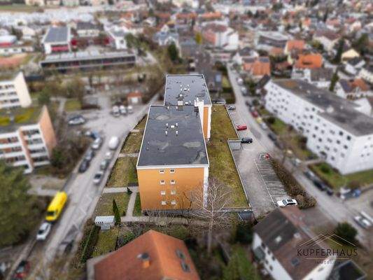 Gebäudeansicht Drohne