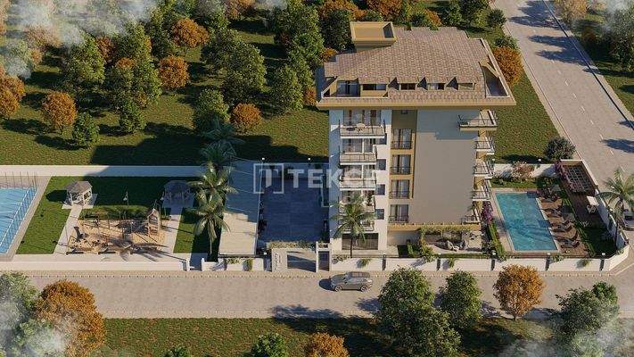 Stylish Apartments in Kestel Alanya, 200 m from the Beach