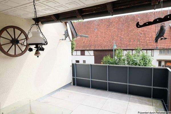 EFH-Balkon Blick nach Osten