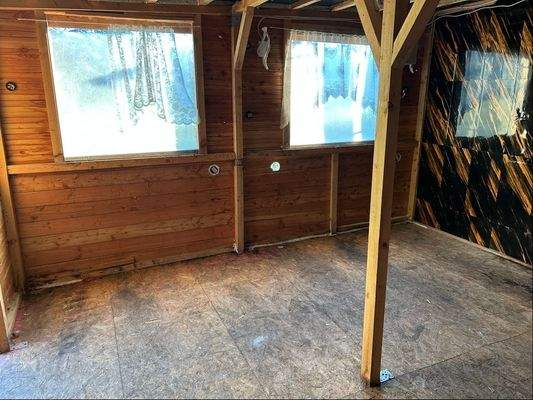 Gartenhaus von Innen