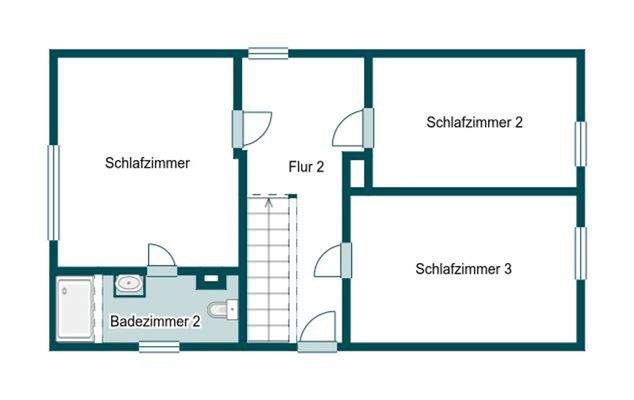 Grundriss Skizze 1.OG