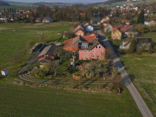 Luftaufnahme Seitenansicht