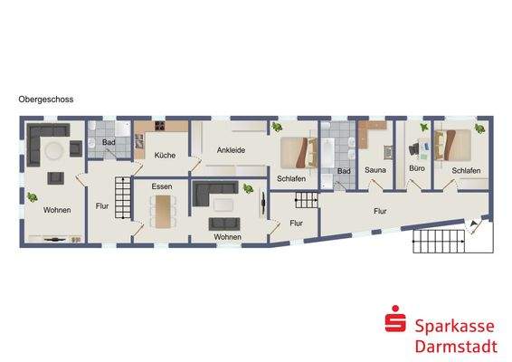 Grundriss Obergeschoss