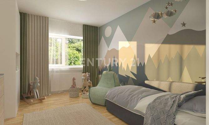 Kinderzimmer visualisiert