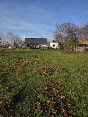 Sicht vom hinteren Grundstück