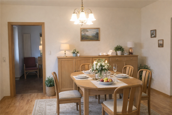 Essbereich - virtually staged