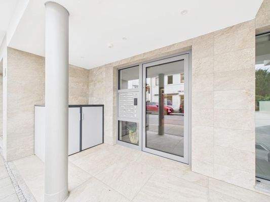 Außenansicht Hauseingangstür