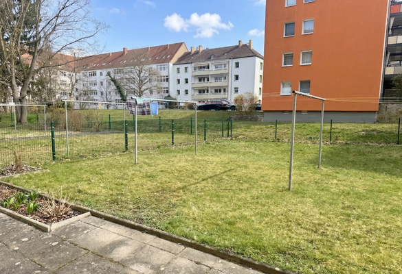 Wäscheplatz Hinterhof