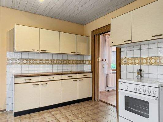 Wohnküche im Erdgeschoss