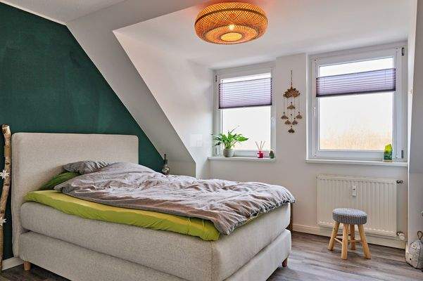 Ein Schlafzimmer im Grünen