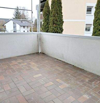 gemütlicher Balkon