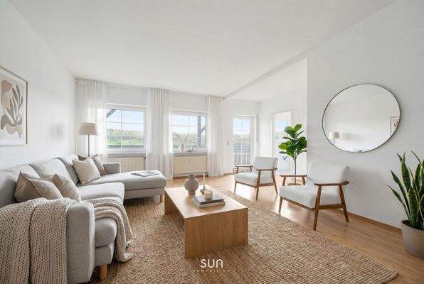 HELLES WOHNZIMMER (visualisiert)