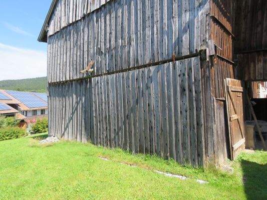 Scheunentor auf der Westseite   