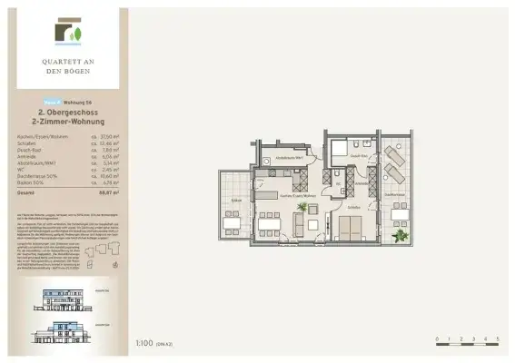 Haus 4 - Wohnung 56 - Kaufpreis 419.900 €