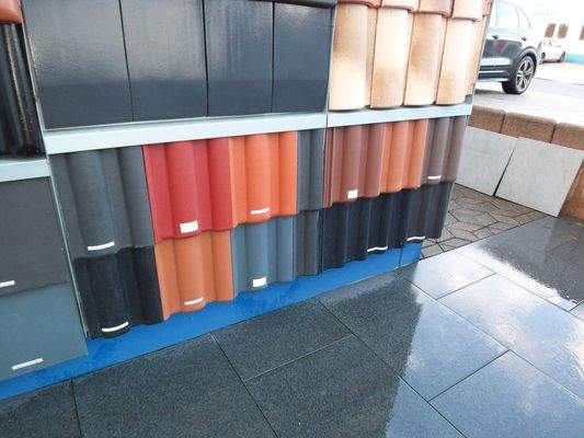 Bemusterung Dachpfannen