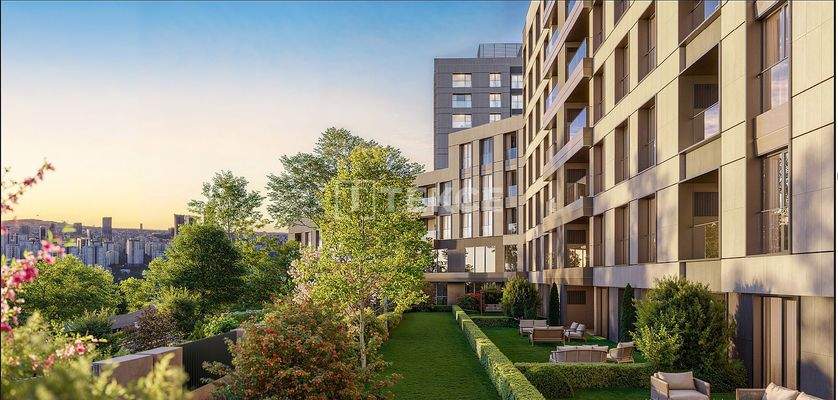 Apartments for Sale Near the Metro Station in Istanbul Ataşehir