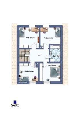 Grundriss Obergeschoss