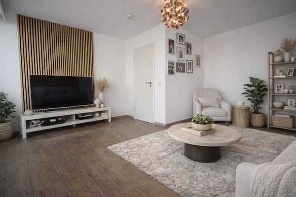 Wohnzimmer visualisiert