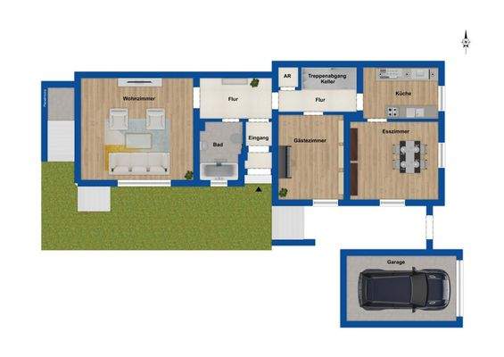 Grundriss Erdgeschoss