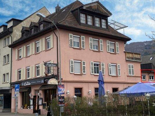 Wohnung im hinteren Bereich des Gebäudes