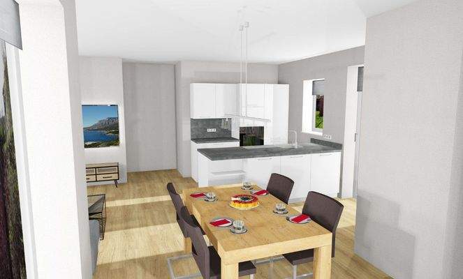 Visualisierung Küche Whg. 11