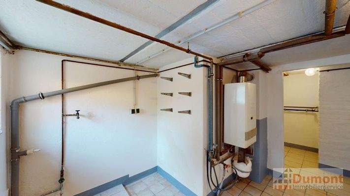 Keller mit Gastherme