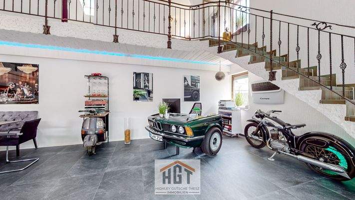 Wohn-Esszimmer-Büro