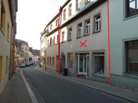 Objekt Vorderansicht Richtung 