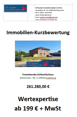 Wertexpertise ab 199 € + MwSt.