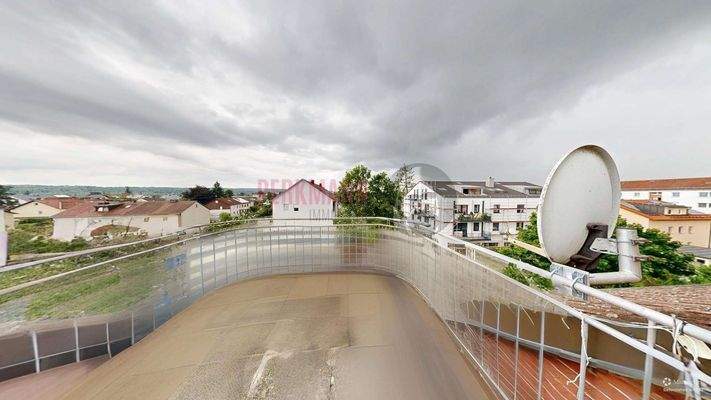 Dachterrasse begehbar vom Wohnzimmer