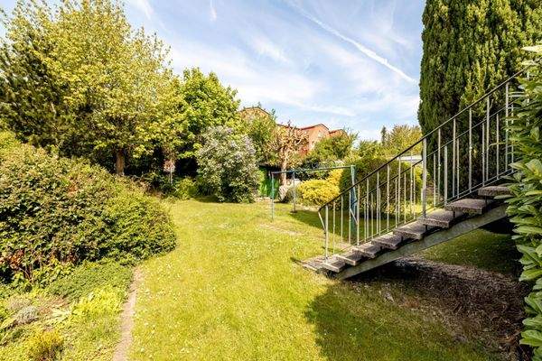 Gartenzugang von der Terrasse