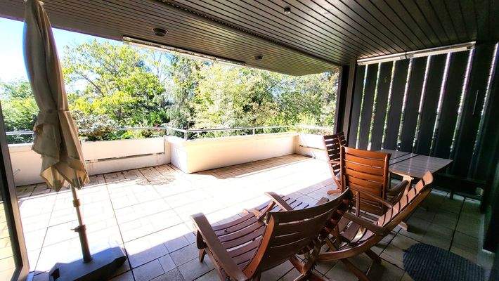 Überdachter Freisitz