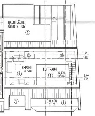 Grundriss Ebene II Galerie
