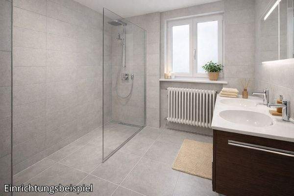 Badezimmer EG, Bild KI generiert