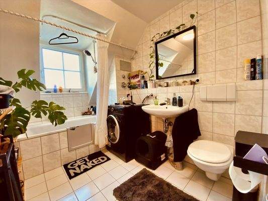 zeitgemäßes Badezimmer