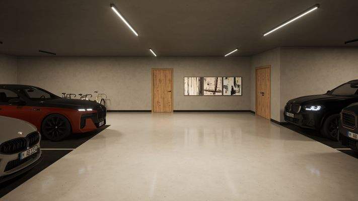 TIEFGARAGE - UG - Visualisierung -