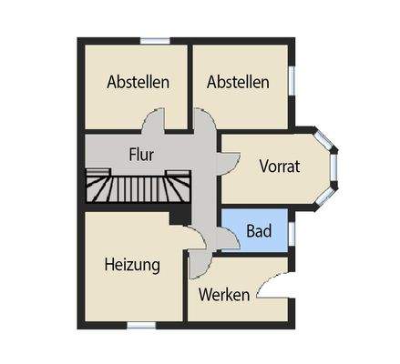 Grundriss Kellergeschoss 