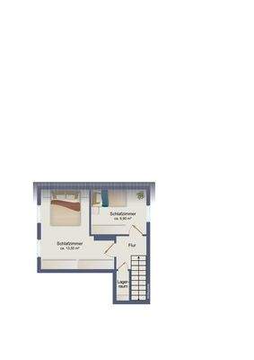 Grundriss Obergeschoss