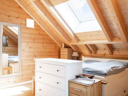 Schlafzimmer im Dachgeschoss