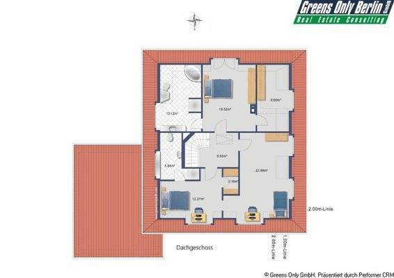 Grundriss Dachgeschoss