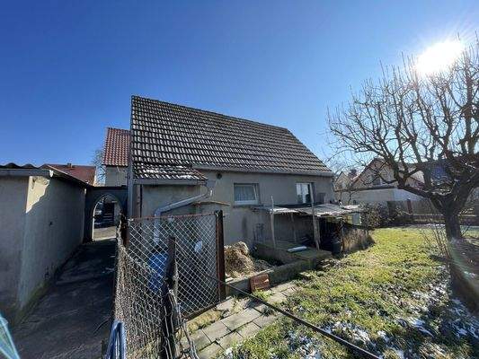 Grundstücksansicht Nebengebäude