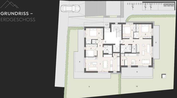 Grundriss Erdgeschoss