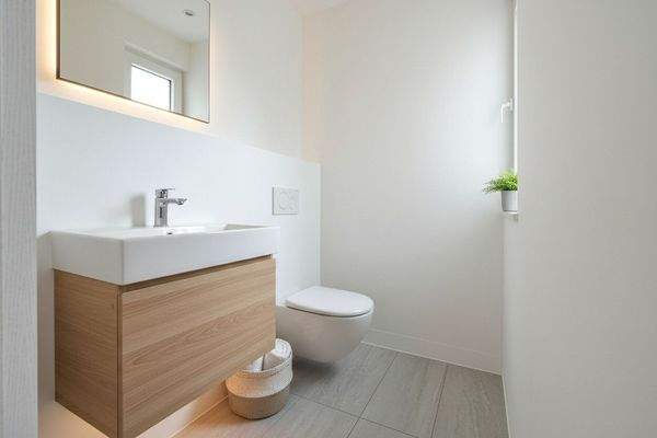 Gäste-WC illustriert