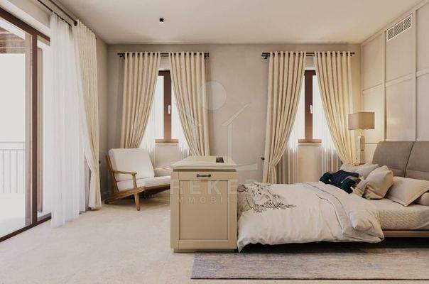 Eleganz und Weite im ersten Stock