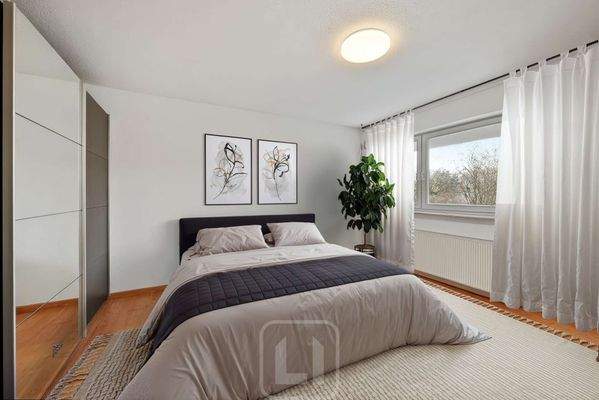 Wohnbeispiel ELW Schlafzimmer