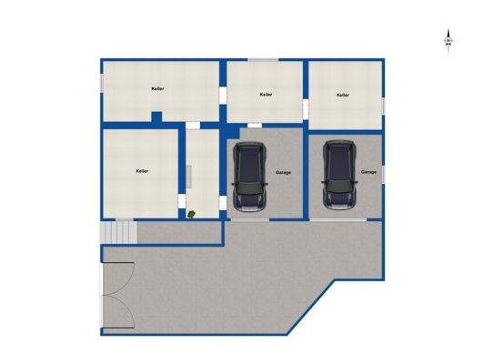 Grundriss - Kellergeschoss