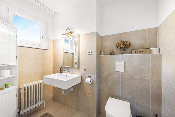 Gäste-WC im Erdgeschoss