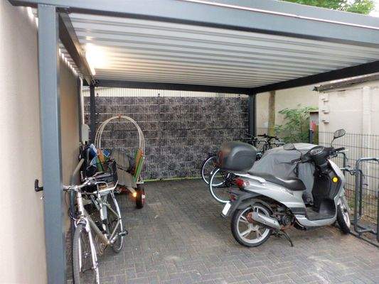 Platz für Ihr Fahrrad 