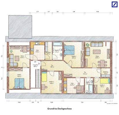 Grundriss Dachgeschoss