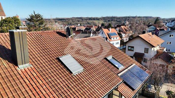 Dach mit Blick auf Endingen